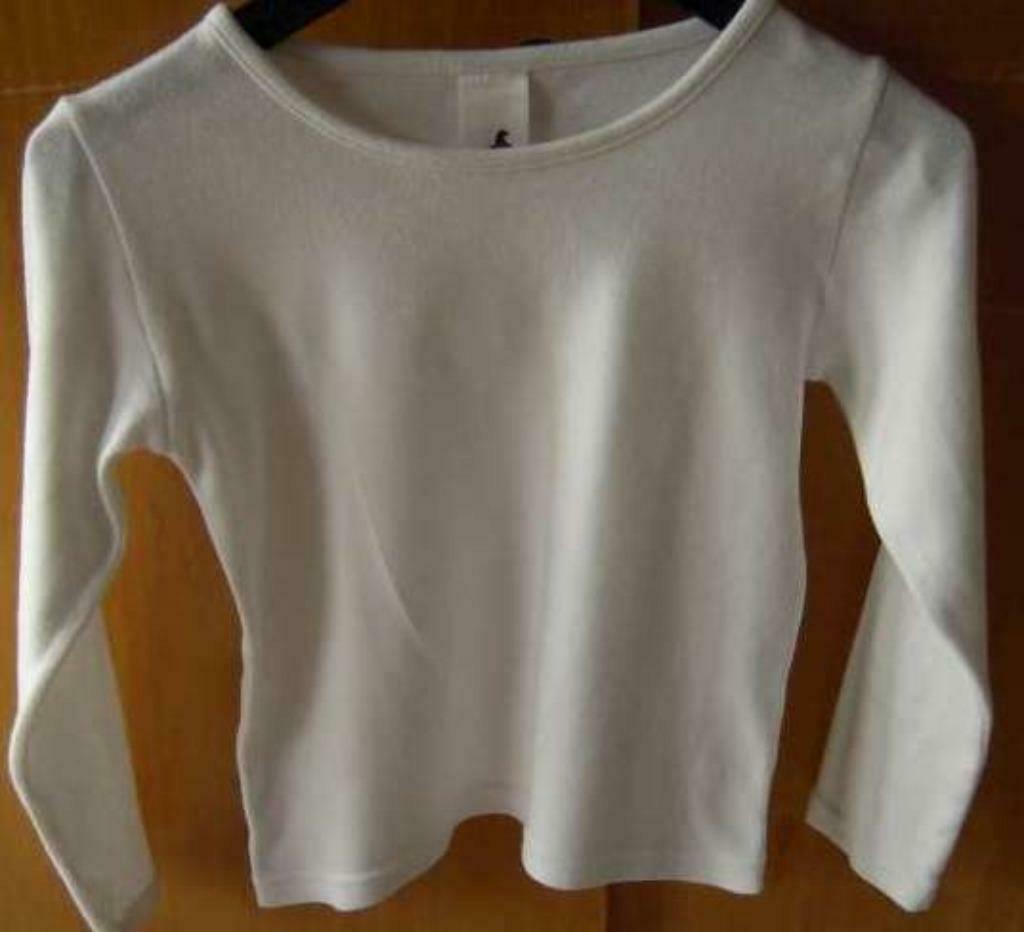Witte longsleeve - Palomino - maat 104., Palomino, Meisje, Ophalen of Verzenden, Zo goed als nieuw
