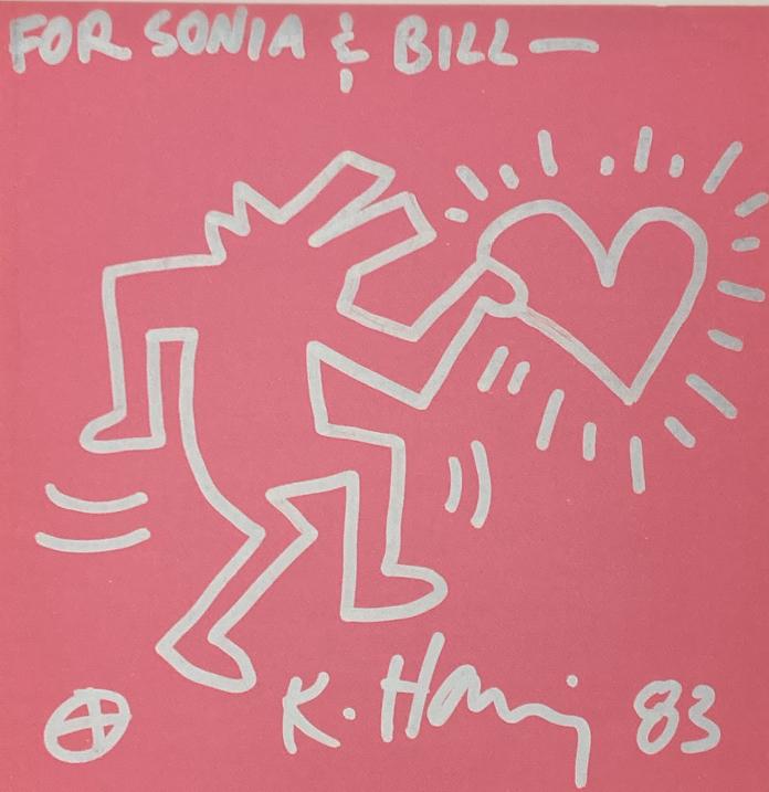 Keith Haring: lithografie op groot formaat. Nieuwstaat, Ophalen of Verzenden