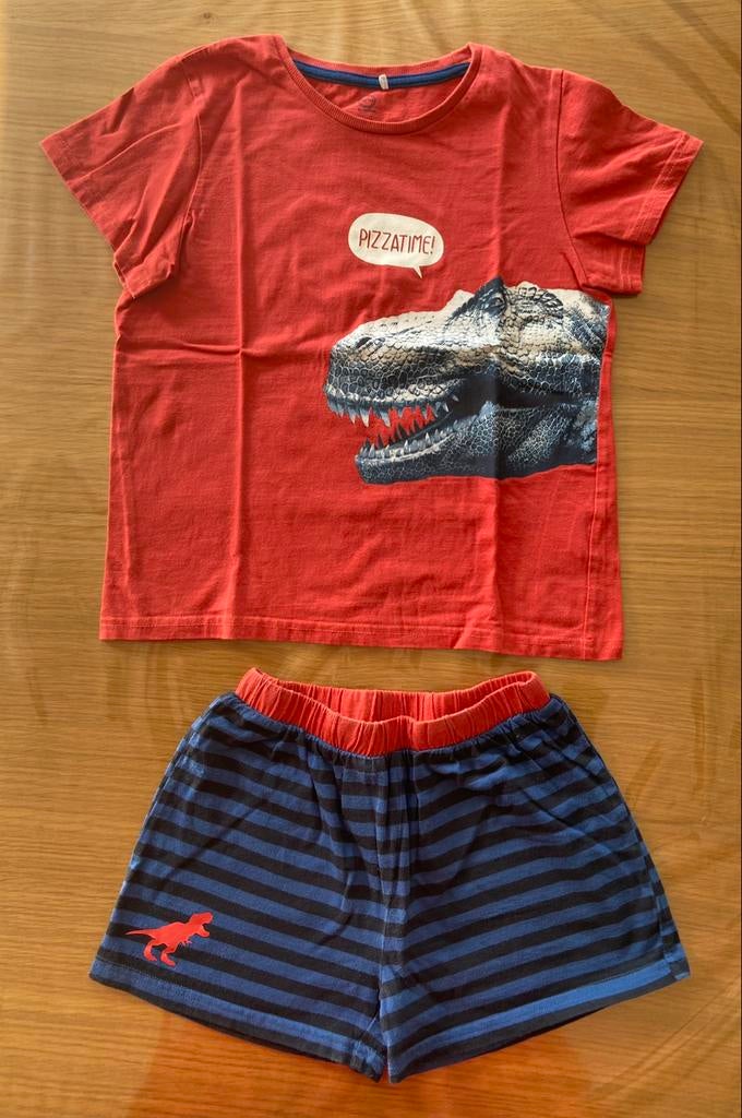 Pyjashort dinosaure - 12 ans - 4€, Ophalen of Verzenden, Gebruikt, Jongen, Nacht- of Onderkleding