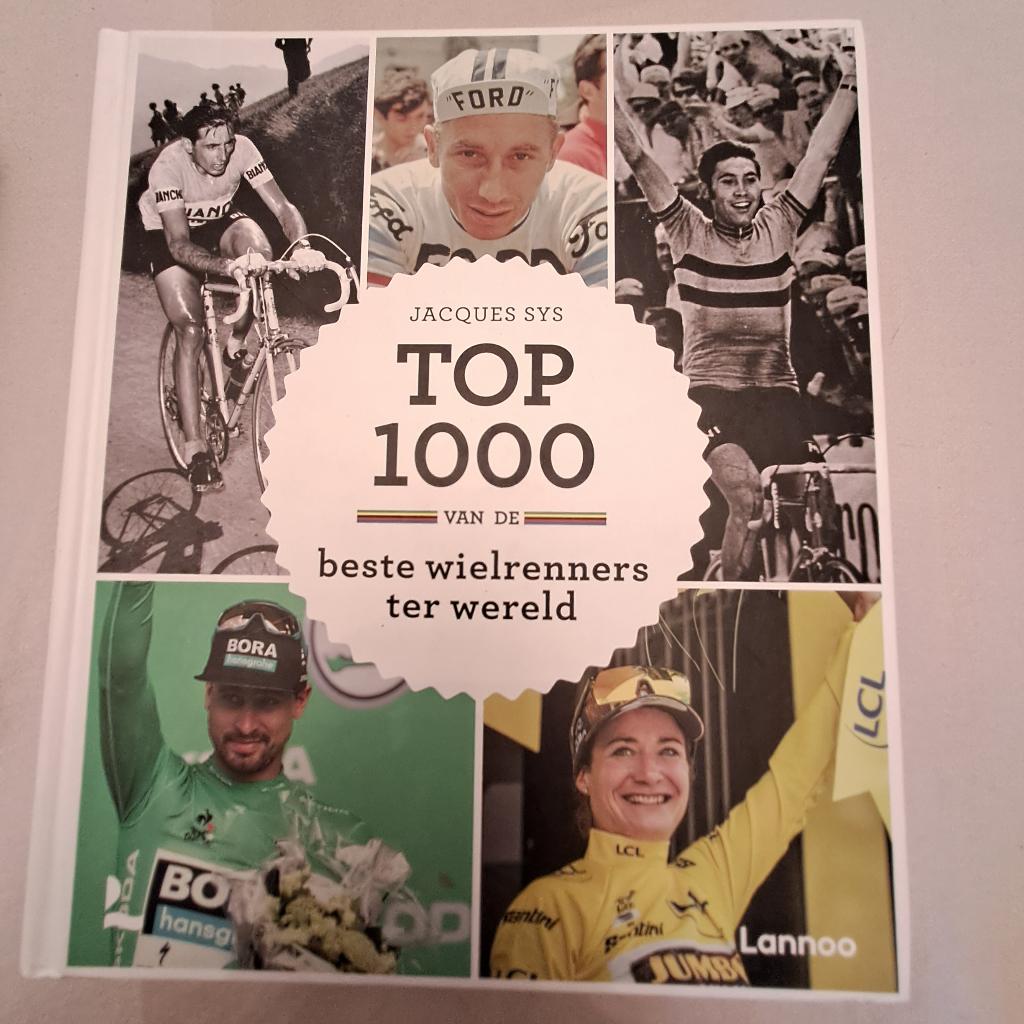 Top 1000 beste wielrenners ter wereld - wielrennen, Nieuw, Lopen en Fietsen, Ophalen of Verzenden, Jacques Sys