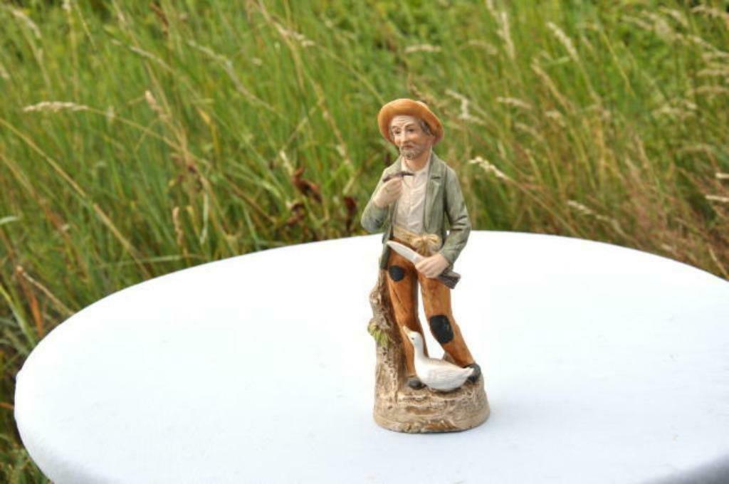 § statue jardinier avec oie (1), Enlèvement ou Envoi