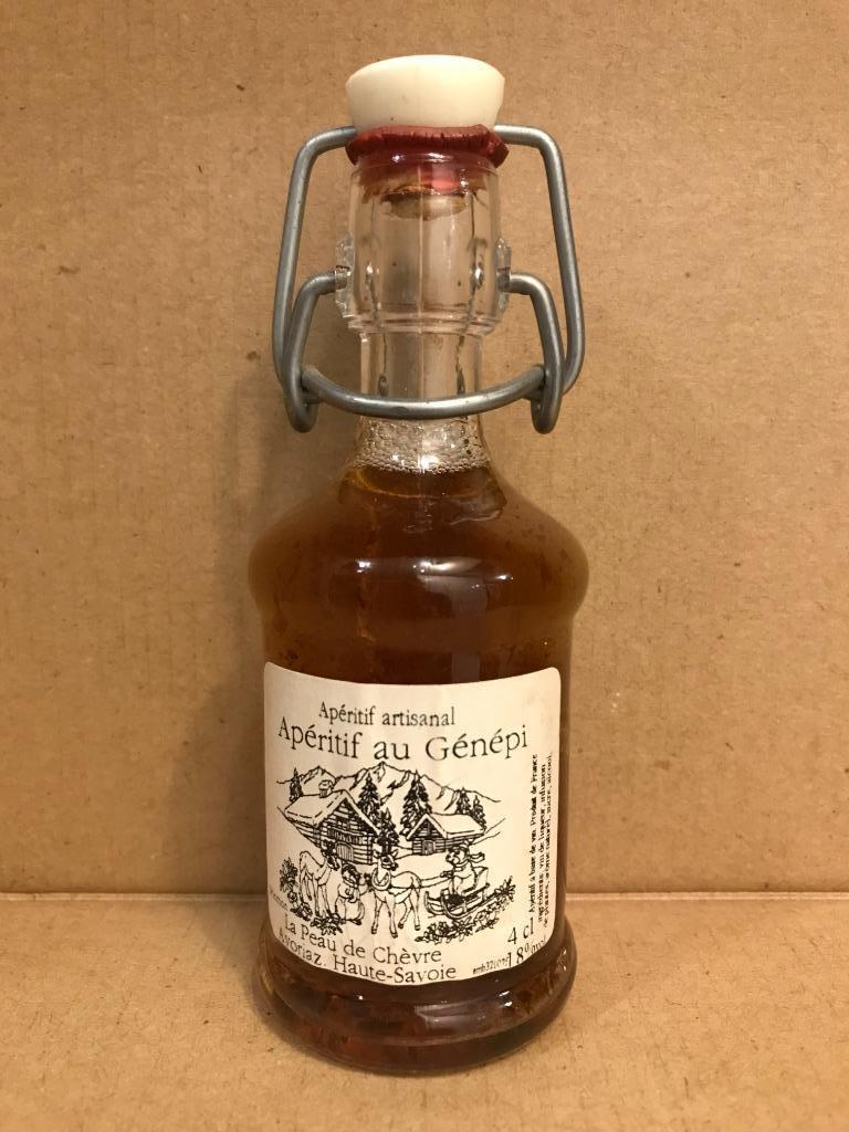 Apéritif au Génépi - Mignonnette d'alcool - 4 cl - France, Ophalen of Verzenden, Frankrijk, Overige typen, Vol