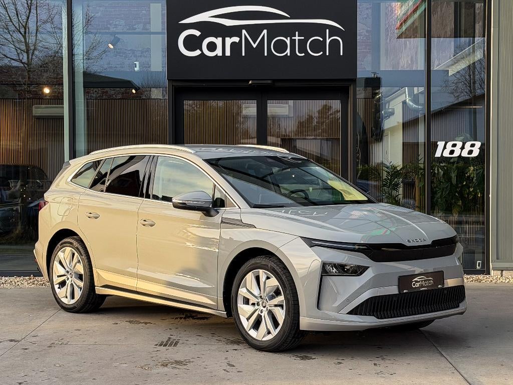 Skoda Enyaq 85 - ACC | CAMERA | KEYLESS, Autos, Skoda, Argent ou Gris, Achat, Détection des panneaux routiers, Euro 6