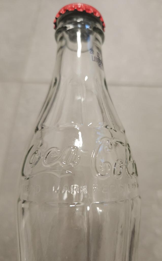 Coca cola fles glas retro look, Ophalen of Verzenden, Zo goed als nieuw, Verpakking