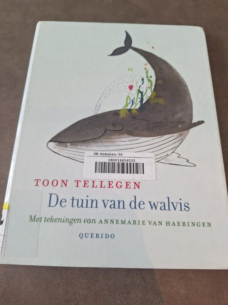 Toon Tellegen - De tuin van de walvis, Boeken, Ophalen of Verzenden, Zo goed als nieuw, Toon Tellegen