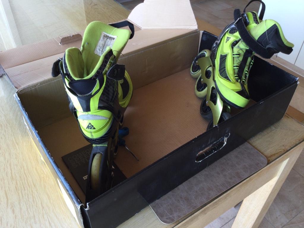Skeelers K2 radical pro X Boa, Sport en Fitness, Skeelers, K2, Gebruikt, Kinderen, Ophalen of Verzenden