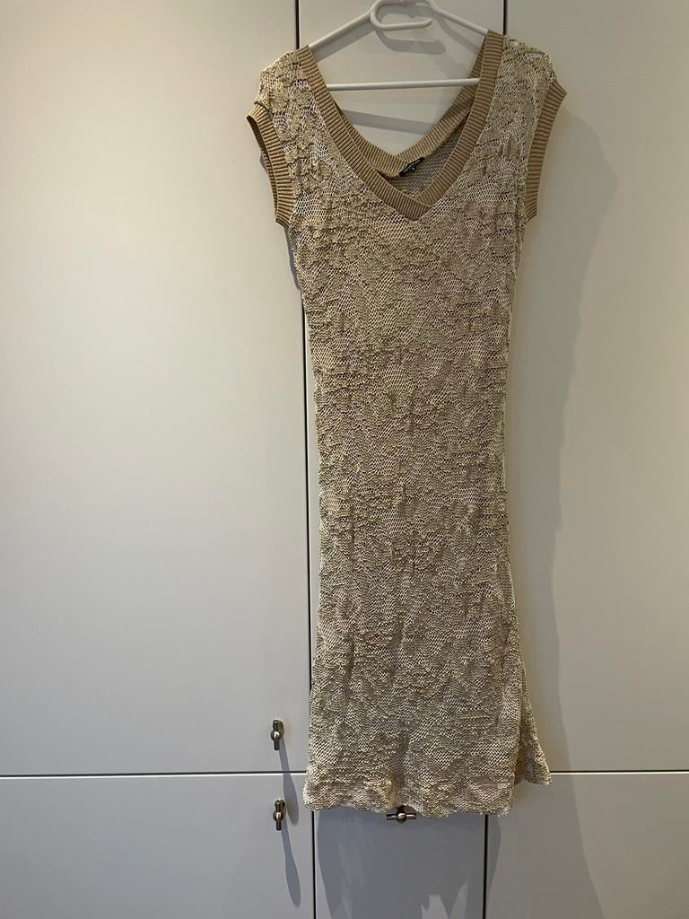 Kleedje in goudkleur Caroline Biss maat 38, Kleding | Dames, Maat 38/40 (M), Overige kleuren, Ophalen of Verzenden, Zo goed als nieuw