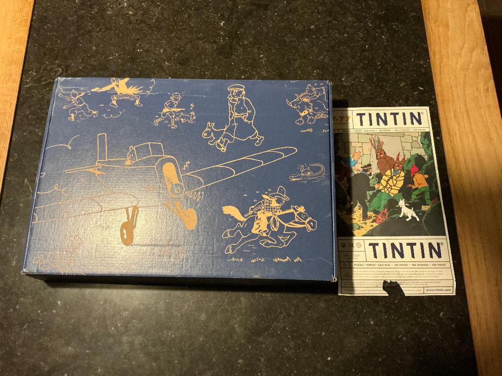 Tintin (Kuifje puzzel), Ophalen of Verzenden, Kuifje, Zo goed als nieuw, Overige typen