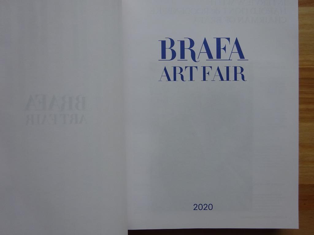 Brafa  2020 catalogus, Enlèvement ou Envoi, Neuf, Peinture et dessin