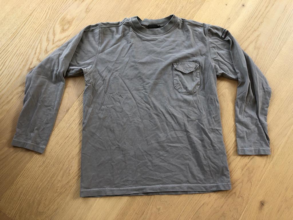 Polo longues manches NAPAPIJRI, Porté, Taille 48/50 (M), Gris, Napapijri