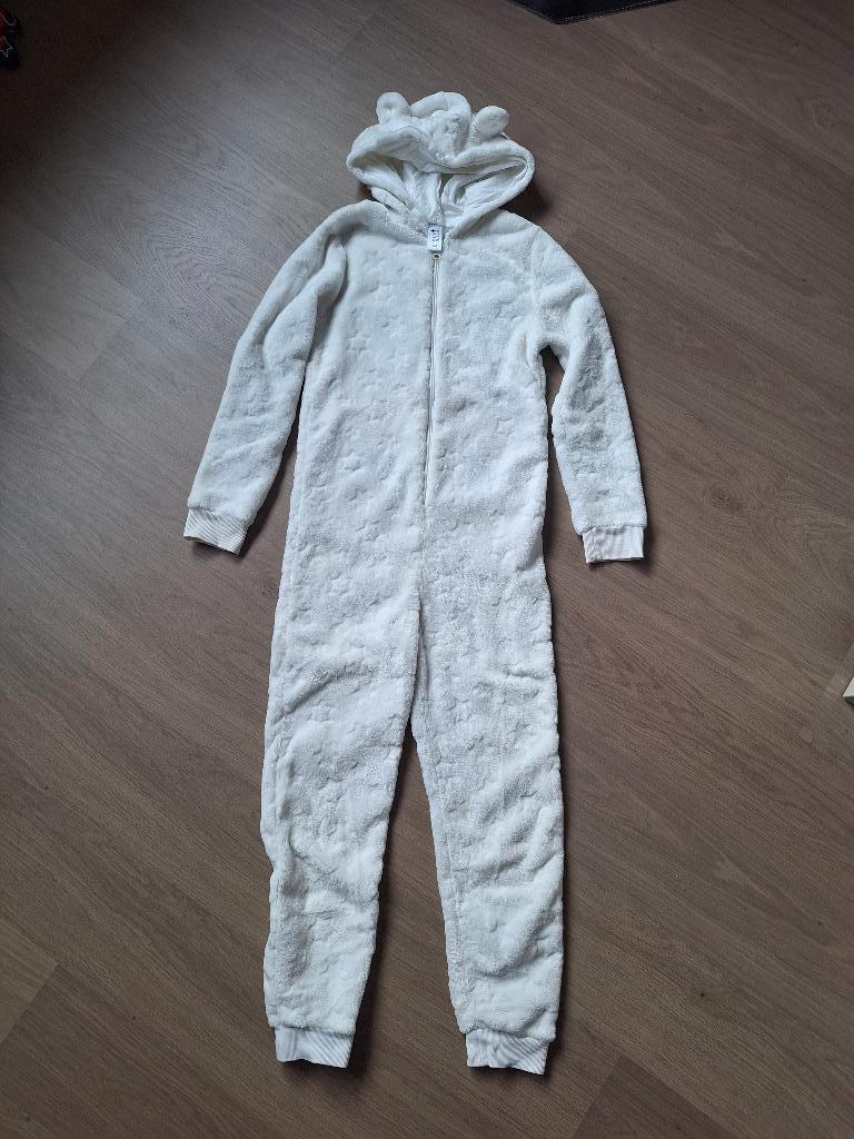 Leuke witte onesie maat 146, Enfants & Bébés, Vêtements enfant | Taille 146, C&A, Autres types, Enlèvement, Utilisé