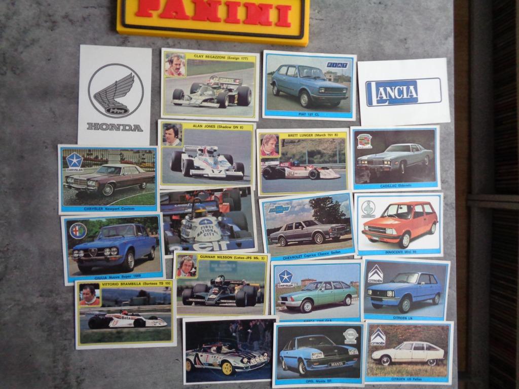 PANINI STICKERS SUPER AUTO 19X  PRENTEN, Ophalen of Verzenden