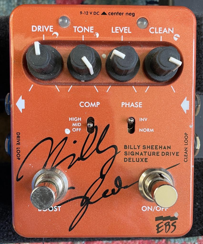 EBS Billy Sheehan Signature Drive (Model II), Muziek en Instrumenten, Gebruikt, Distortion, Overdrive of Fuzz