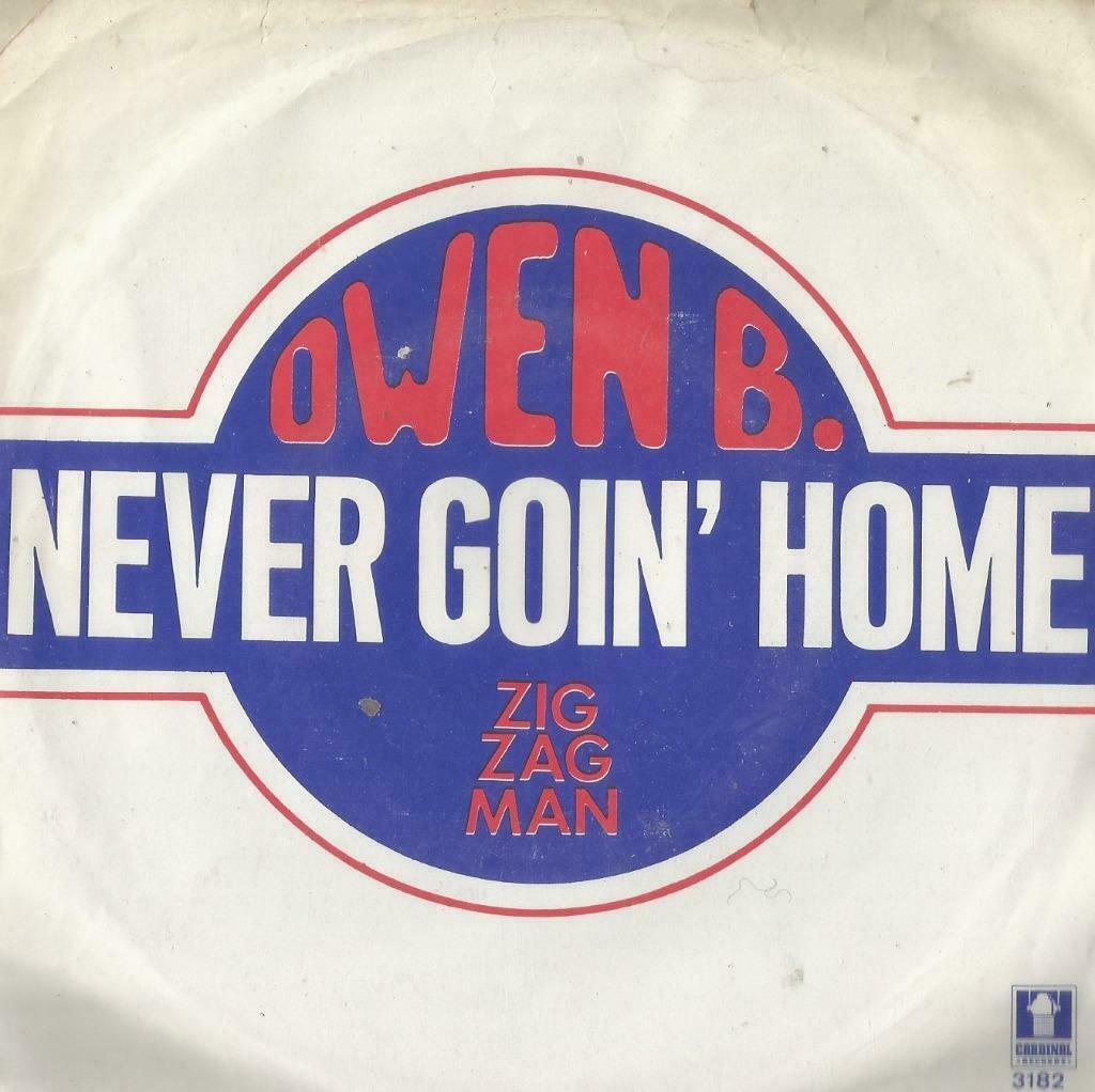 Owen B. – Never goin’ home / Zig Zag Man – Single, CD & DVD, Vinyles Singles, Utilisé, Pop, Enlèvement ou Envoi