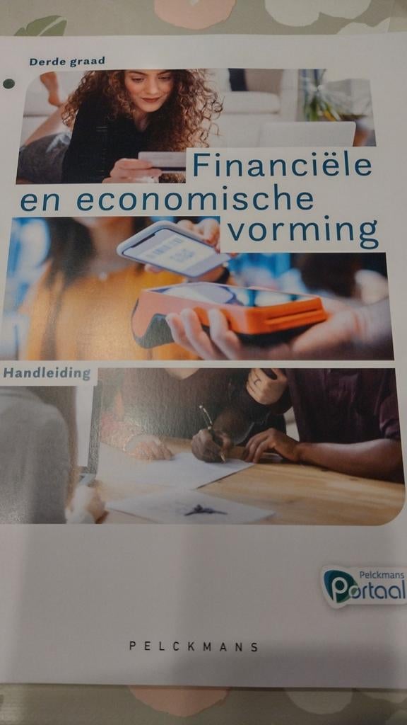 handleiding financiële en economische vorming derde graad, Boeken, Ophalen of Verzenden, Zo goed als nieuw