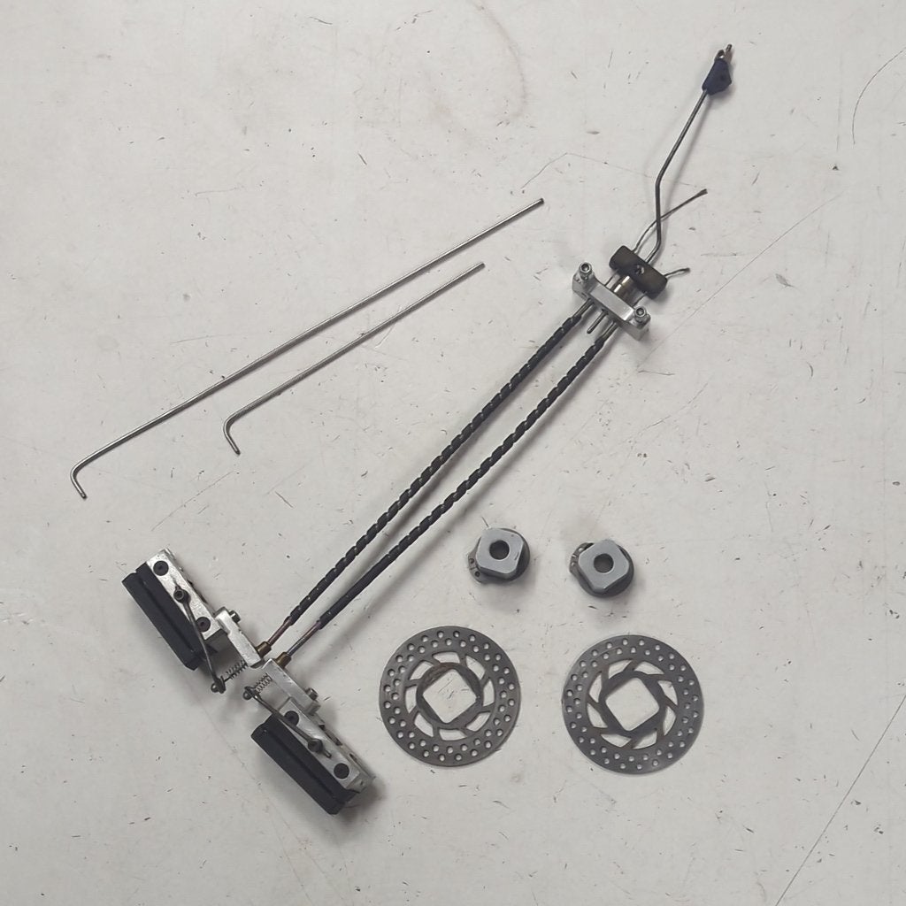 Mechanische FG schijfremmen, zeer veel opties (Marder, Baja), Ophalen of Verzenden, Gebruikt, Overige schalen, Onderdeel