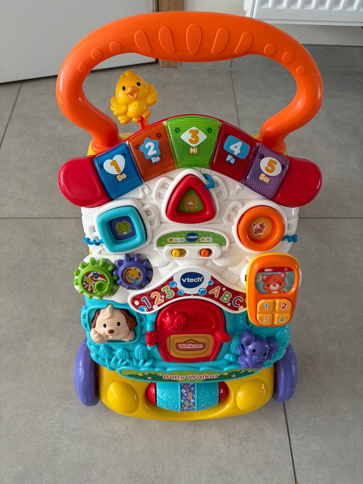 V-tech loopwagen, Kinderen en Baby's, Ophalen, Zo goed als nieuw