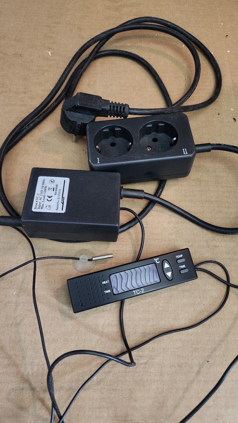 2 x Thermostaat thermocontrol 2, Ophalen of Verzenden, Zo goed als nieuw, Overige typen