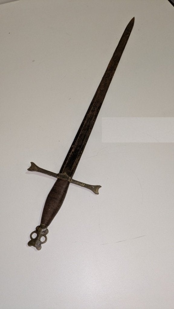 Vintage zwaard, Antiek en Kunst, Ophalen of Verzenden