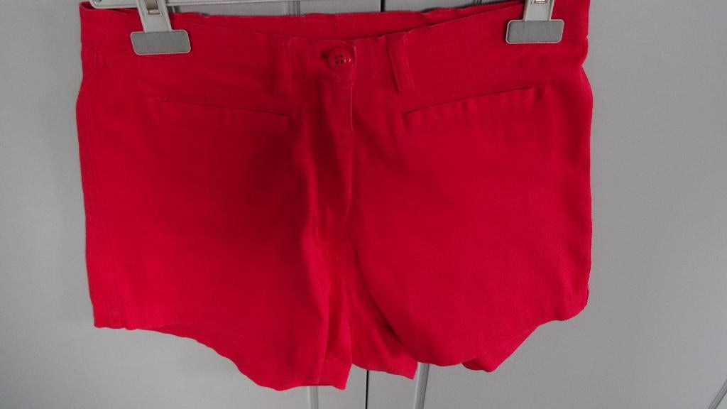 SHORT ROOD MAAT 38, Ophalen of Verzenden, Gedragen, Rood, Zwembroek of Short