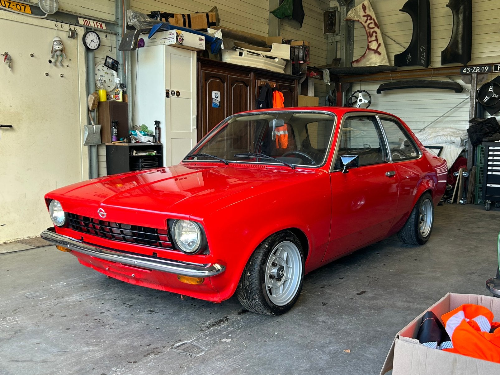 Opel kadett c sedan, Ophalen