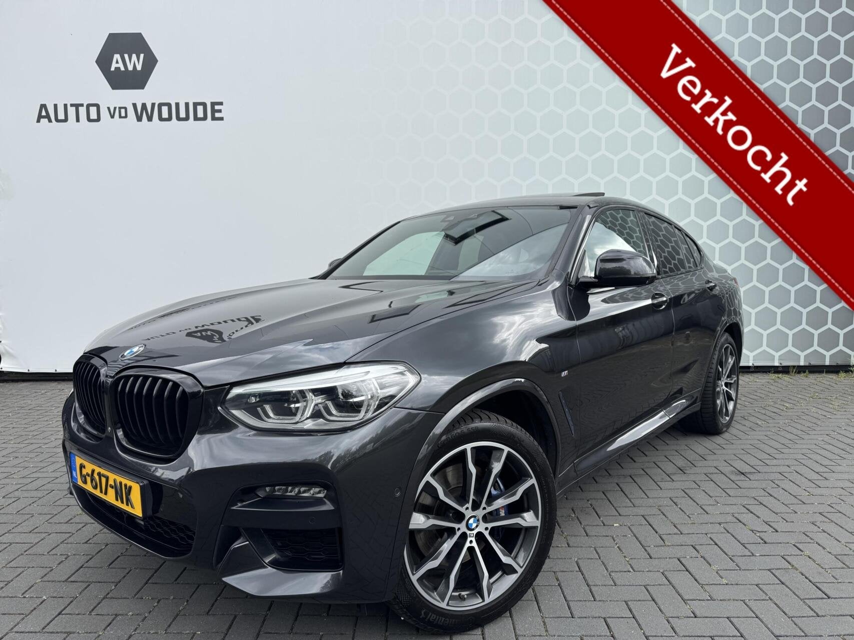 BMW X4 xDrive30d High Executive PANO M-sport Trekhaak LEER, Autos, BMW, Cuir, Argent ou Gris, Achat, Euro 6