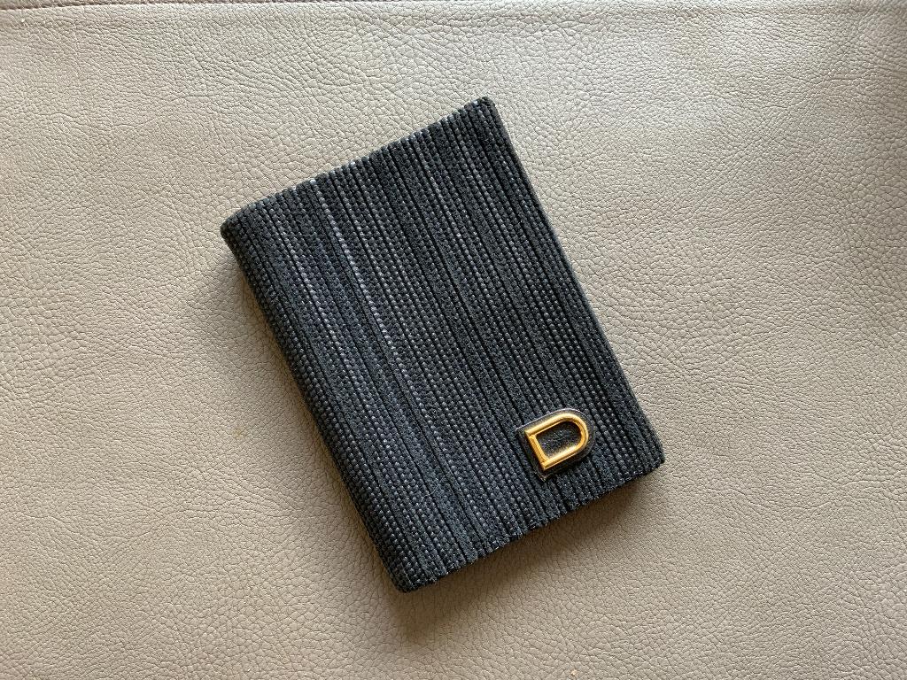 Delvaux portefeuille toile de cuir - NOOIT GEBRUIKT, Bijoux, Sacs & Beauté, Enlèvement ou Envoi, Neuf, Noir, Autres types