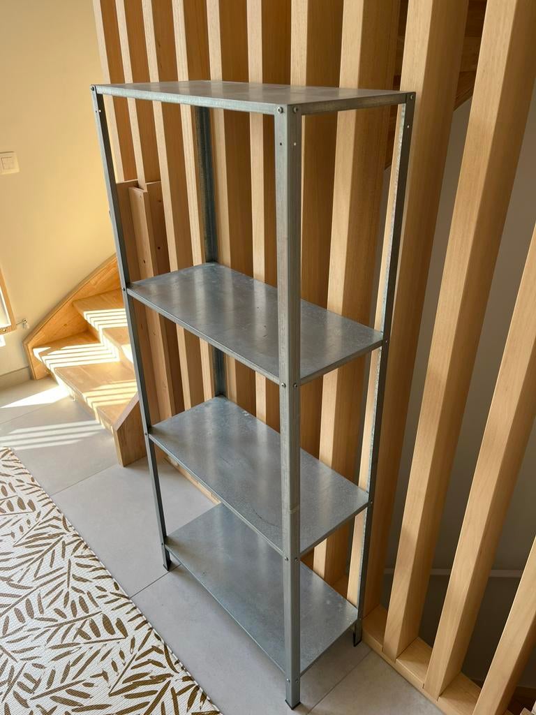 Ikea Hyllis stellingkast binnen of buiten van staal, Ophalen, Gebruikt