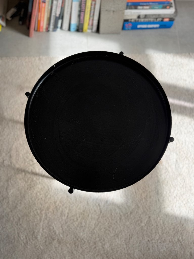 Bijzettafel, Rond, Moins de 55 cm, Enlèvement, Métal ou Aluminium