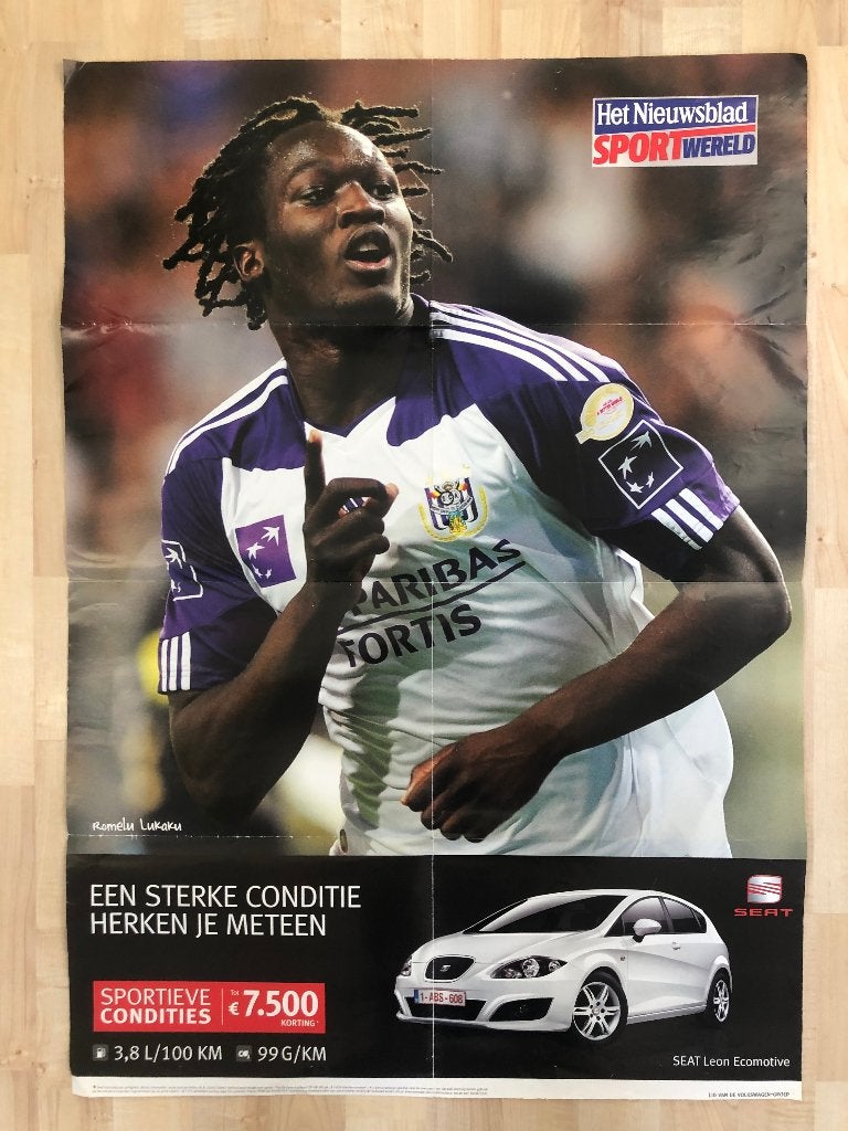 Lot van 13 RSCA-posters, Verzamelen, Ophalen of Verzenden, Zo goed als nieuw, Poster, Plaatje of Sticker