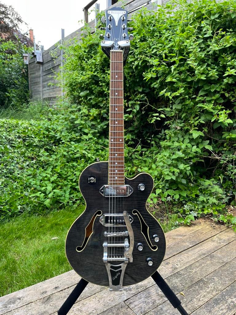 Epiphone Wildkat Corée 2006 + étui rigide (P90 / Bigsby), Musique & Instruments, Instruments à corde | Guitares | Électriques