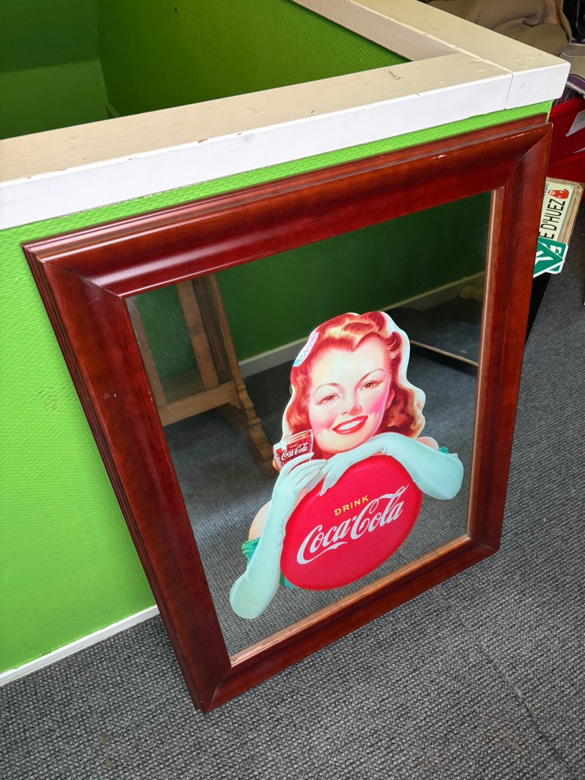 Coca cola spiegel limited edition, Enlèvement