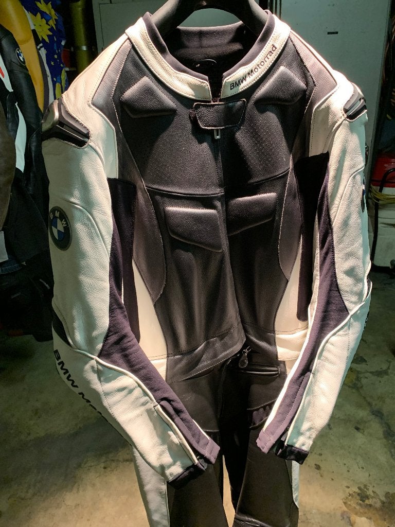 BMW Motorrad pak tweedelig, Motoren, Kleding | Motorkleding, Tweedehands, Ophalen, BMW Motorrad, Heren