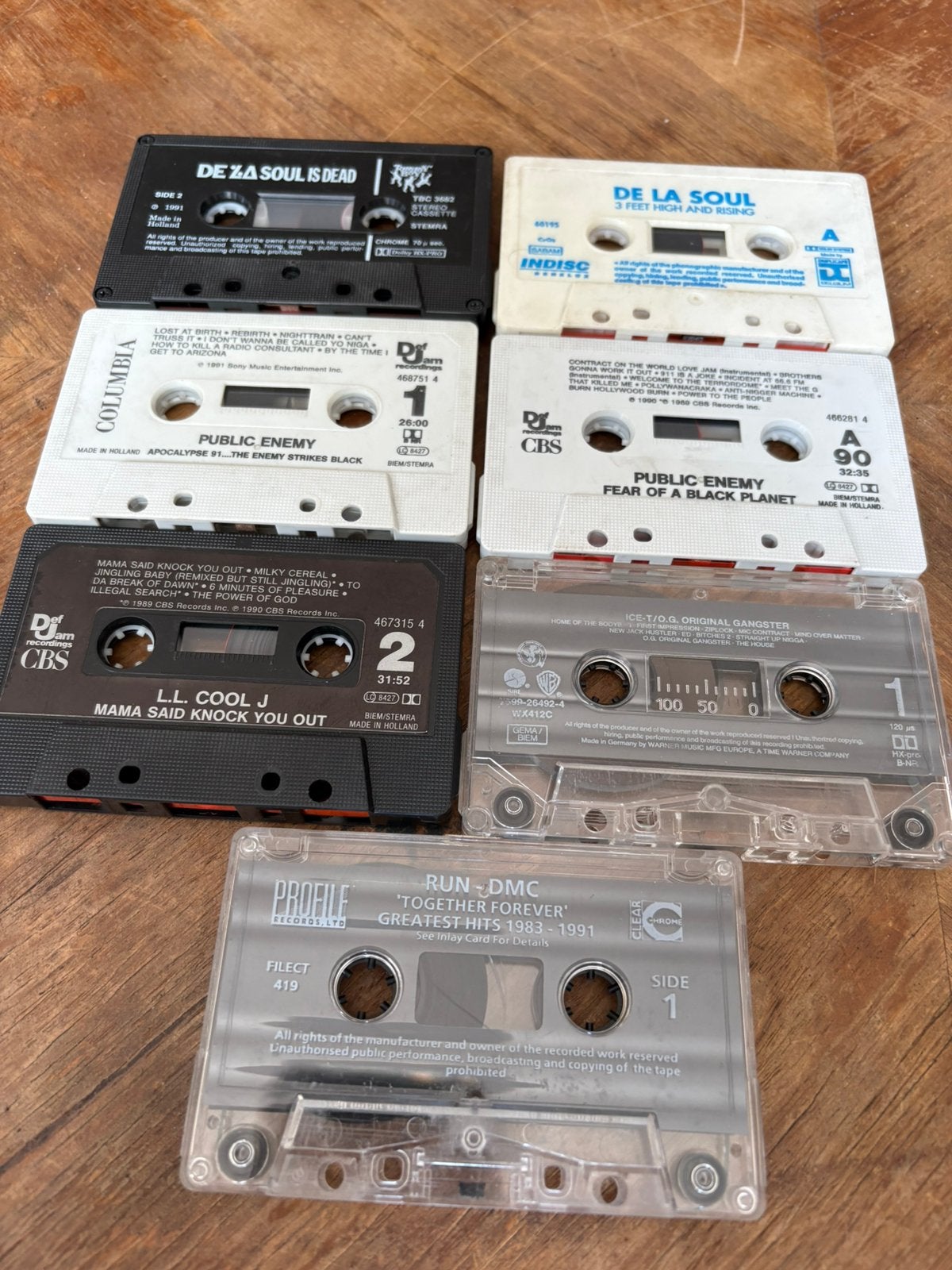 Lot de 7 cassettes ‼️SANS BOITIERS‼️, Enlèvement ou Envoi, Comme neuf