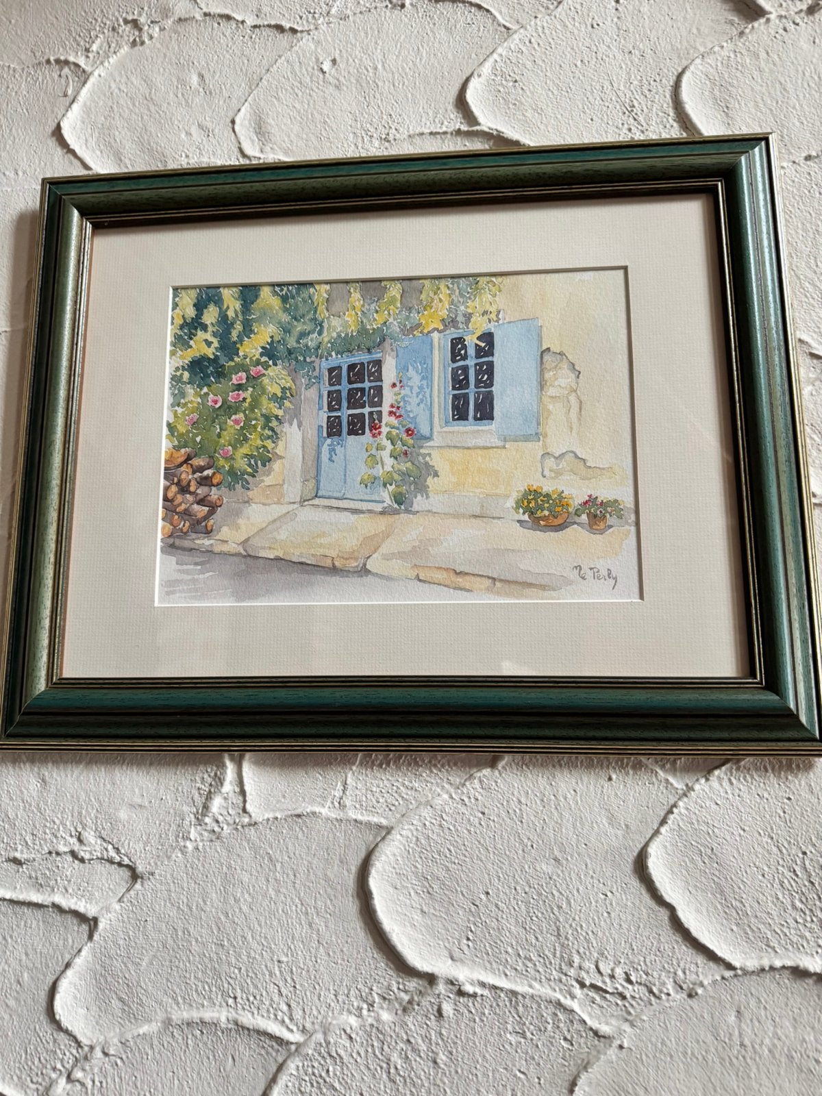 Village Fleuri, Antiquités & Art, Art | Peinture | Classique, Enlèvement ou Envoi
