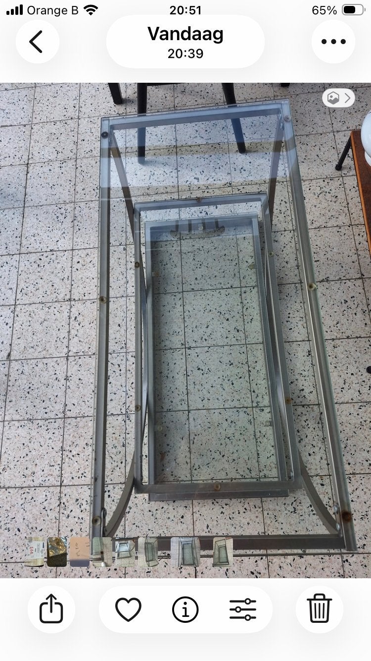 Gratis Salontafel, Jardin & Terrasse, Enlèvement, Utilisé