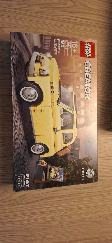 Lego Fiat 500 (10271), Kinderen en Baby's, Ophalen of Verzenden, Zo goed als nieuw, Complete set, Lego