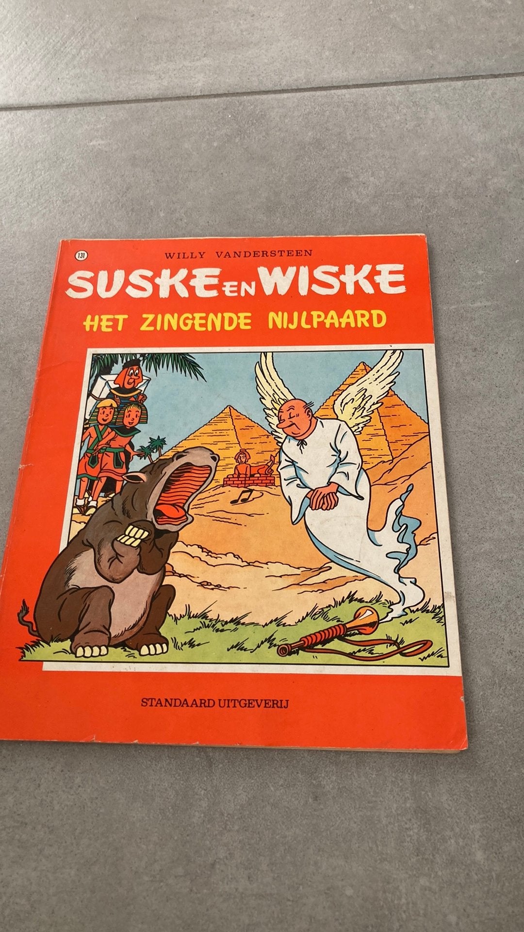 Suske en wiske het zingende nijlpaard, Ophalen, Gelezen