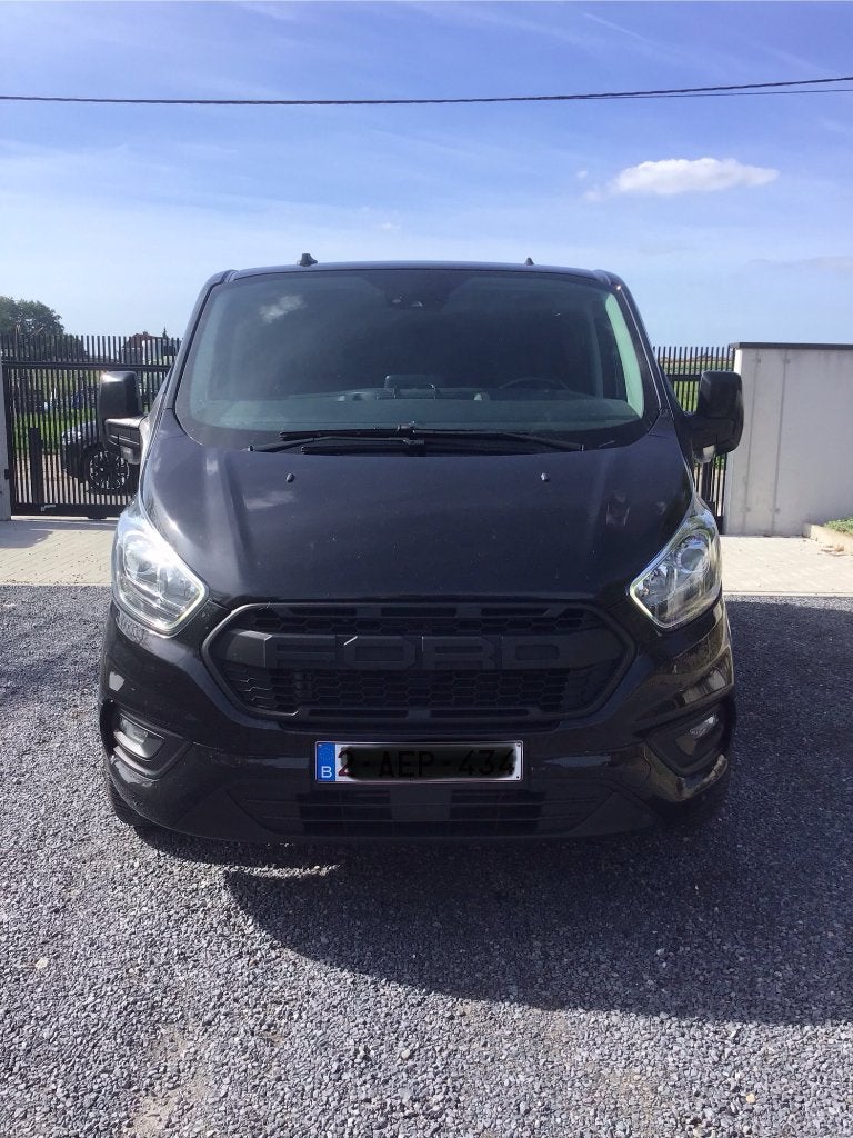 Ford transit custom zwart, Autos, Achat, 6 portes, 2800 kg, Autre carrosserie