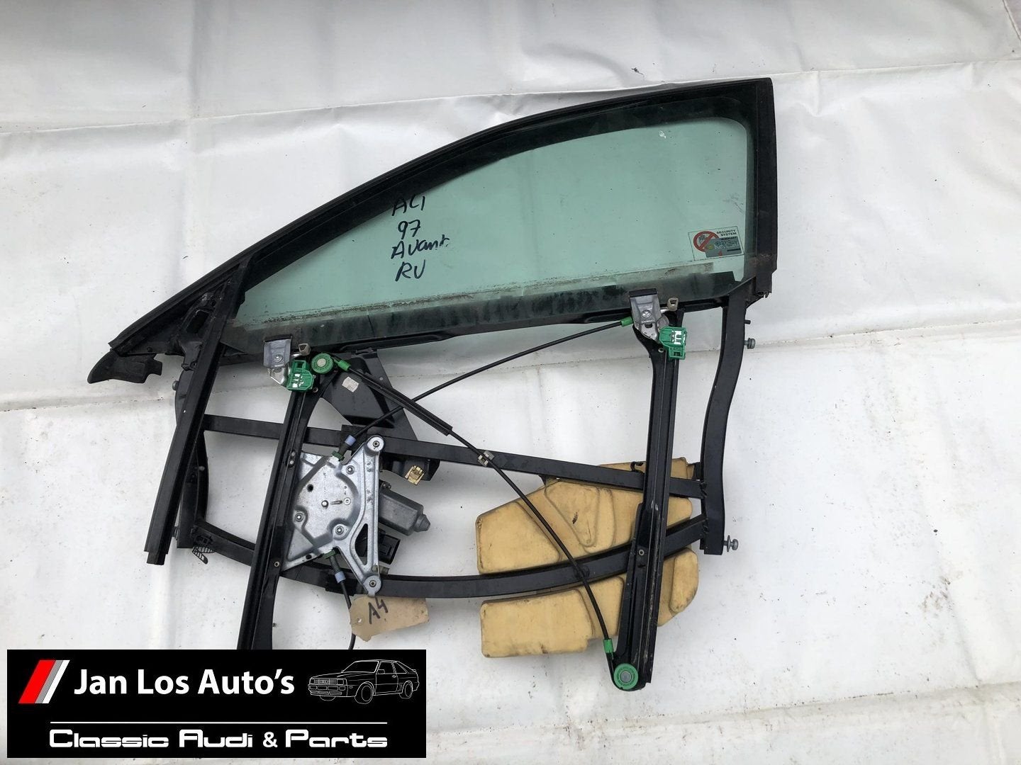 Raammechanisme rechtsvoor Audi A4 Avant 1997, -, Audi, Utilisé, -
