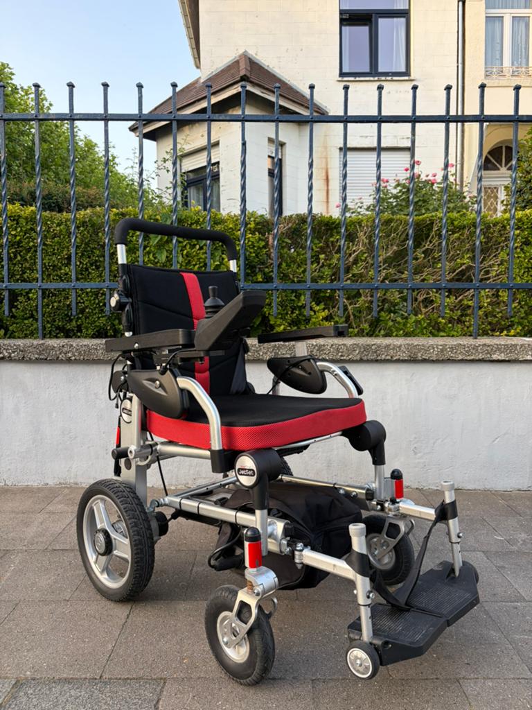 Smart Chair JetSet Nieuw opvouwbare elektrische rolstoel, Diversen, Rolstoelen, Ophalen of Verzenden, Inklapbaar, Nieuw, Elektrische rolstoel