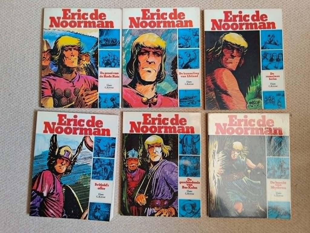 Eric de Noorman, Meerdere stripboeken, Ophalen of Verzenden, Gelezen, Hans G. Kresse