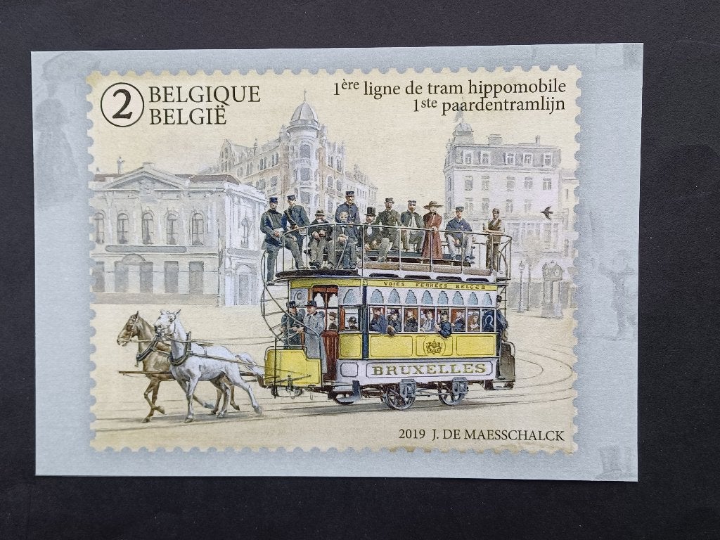 Timbres de Belgique, Enlèvement ou Envoi, Non oblitéré