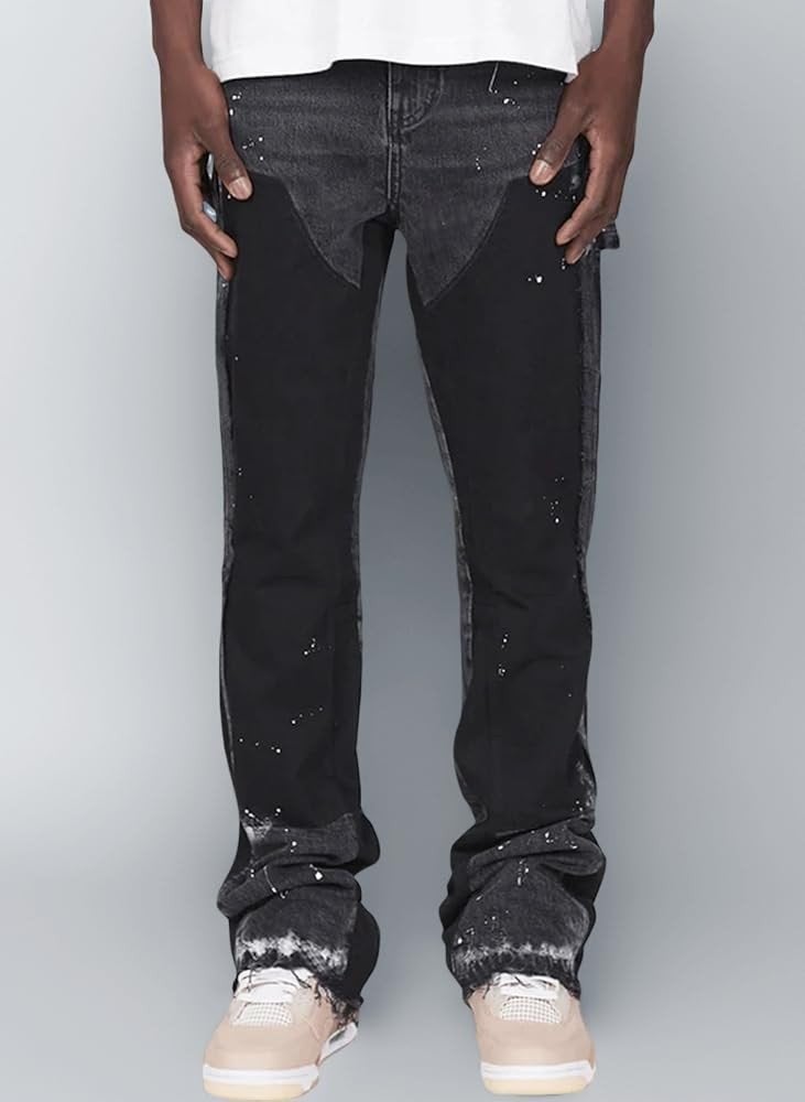 Zwarte Flared jeans, Kleding | Heren, Ophalen of Verzenden