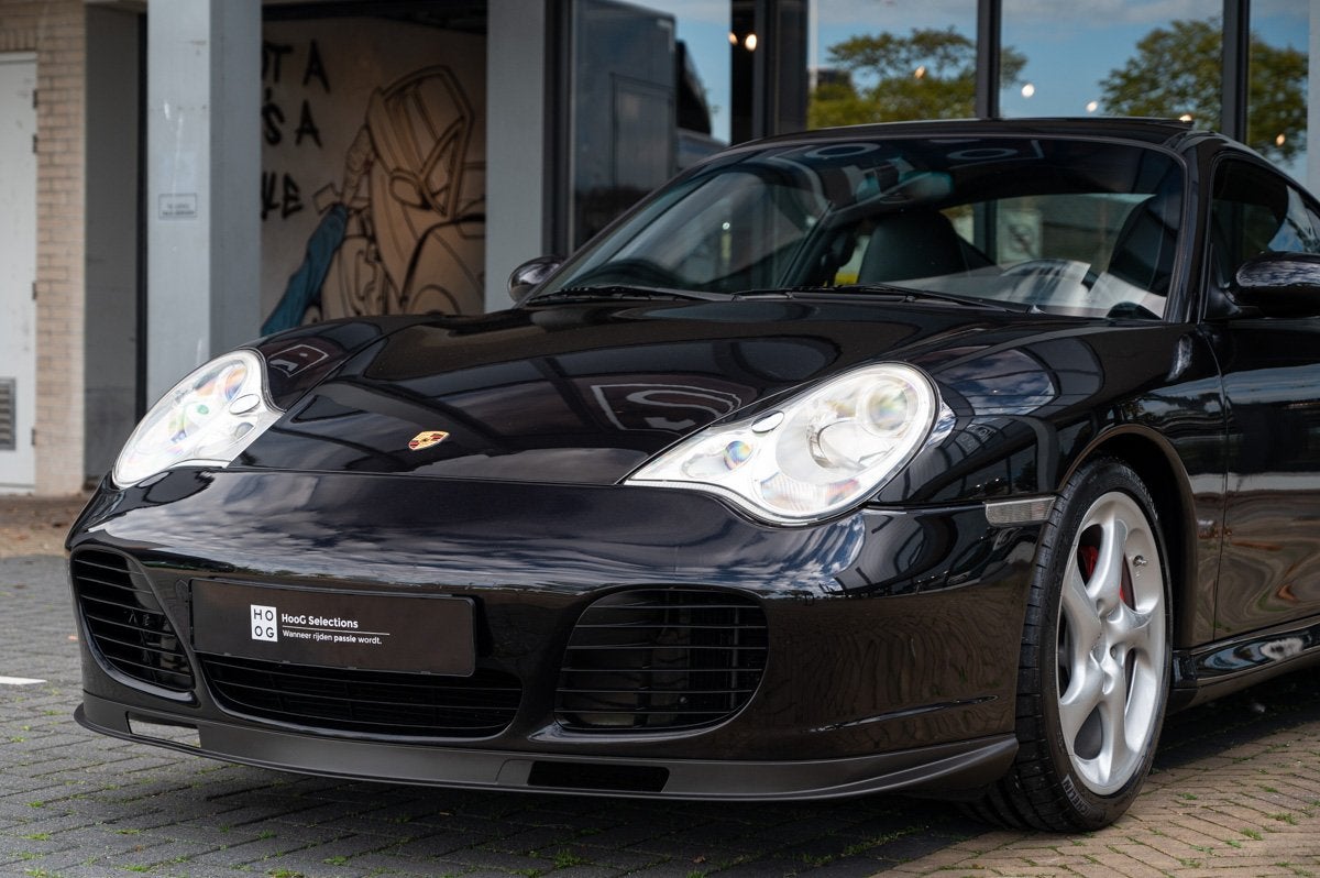 Porsche 911 (996) Turbo (bj 2002), Auto's, 4 zetels, Gebruikt, Overige kleuren, Leder