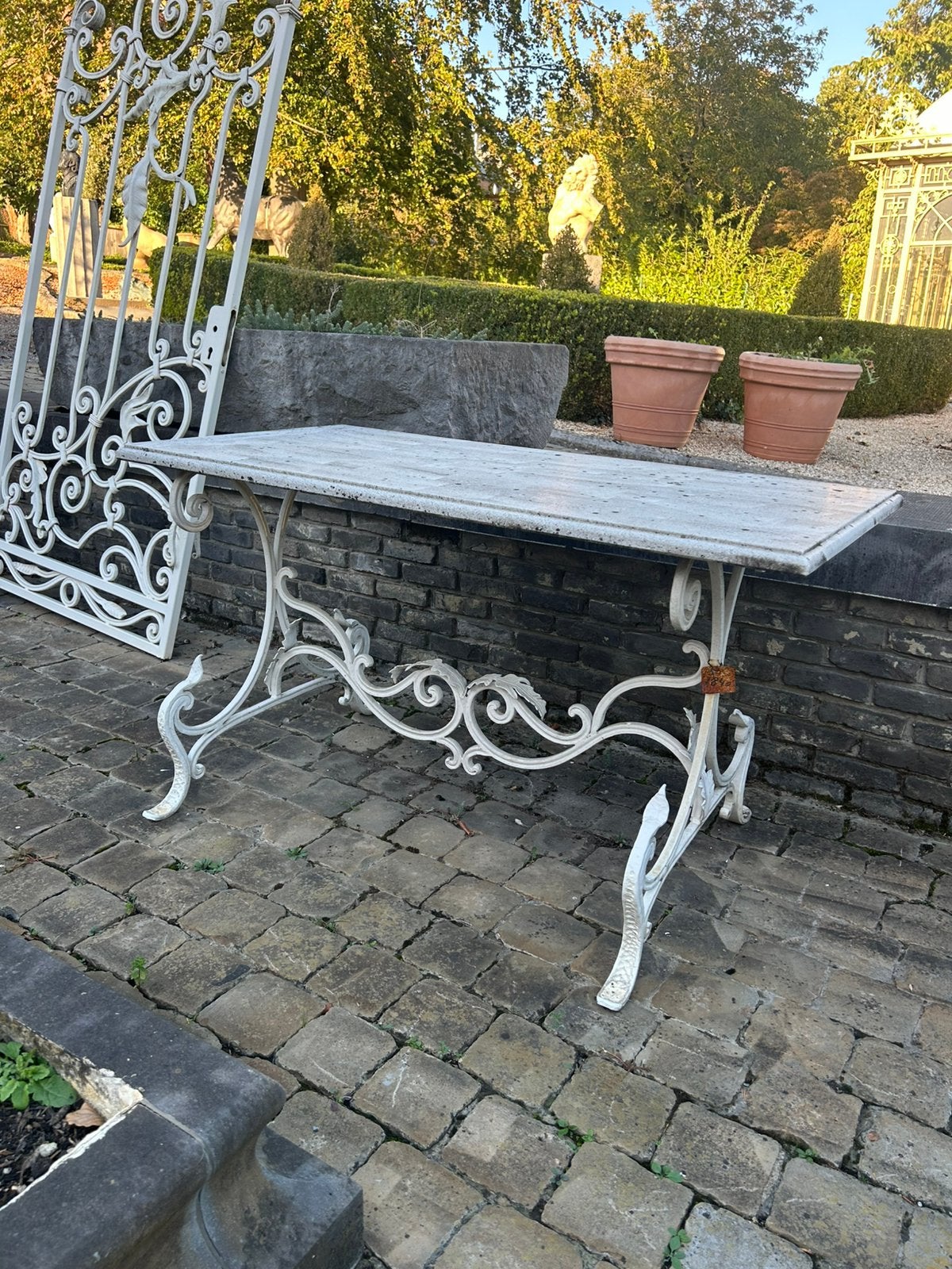 Buitentafel te koop, Ophalen of Verzenden, Zo goed als nieuw