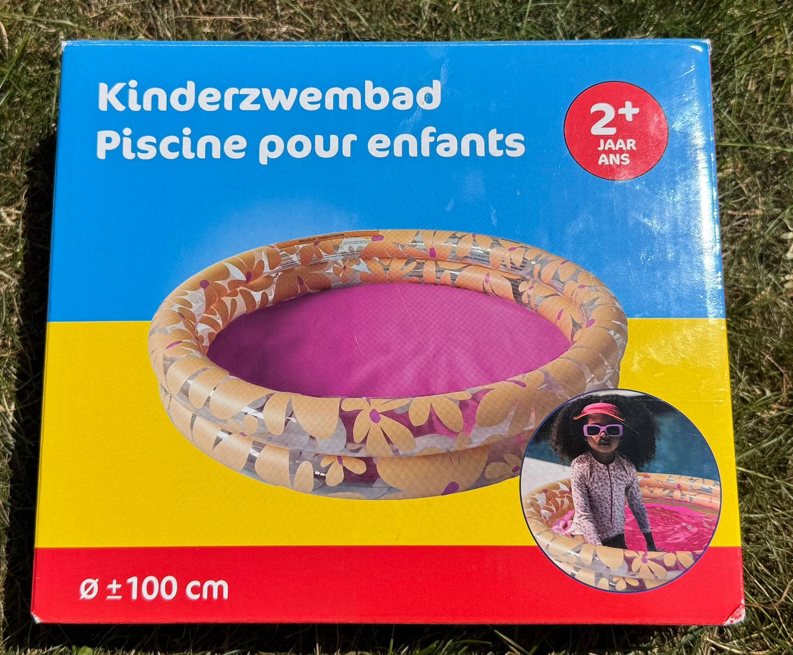 Kinderzwembad opblaasbaar Ø100 cm – Nieuw, Enlèvement, Neuf