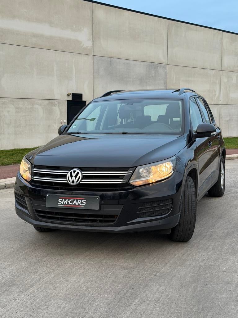 Volkwagen Tiguan, Automaat, Stof, 4 cilinders, Zwart