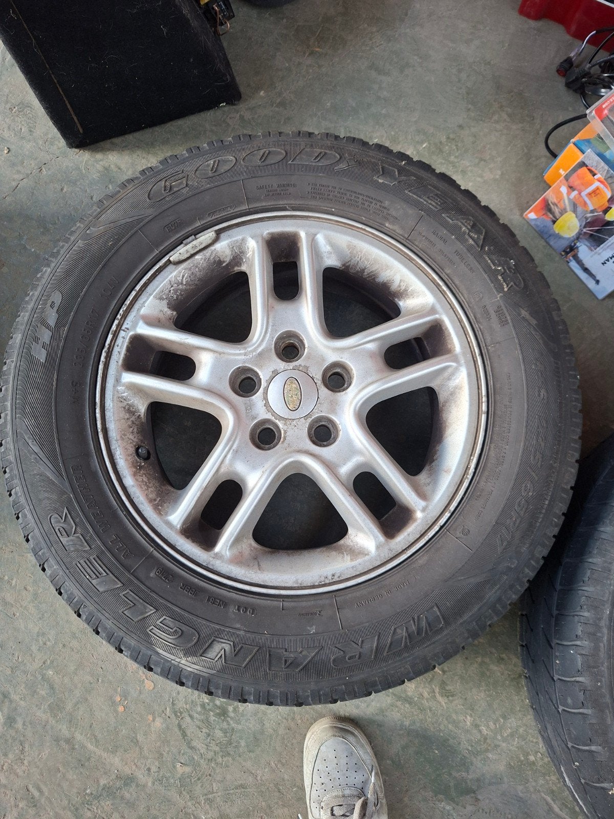 Range rover sport rr stoelen en wielen, Auto-onderdelen, Ophalen, Band(en)