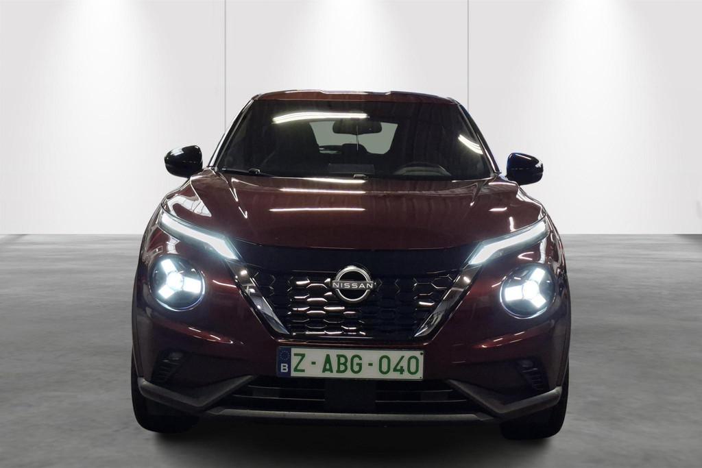 Nissan Juke Hybrid-AUT-Cam-Carplay-Airco-Sensoren, Rouge, Achat, 135 g/km, Entreprise